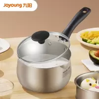 九阳(Joyoung)奶锅辅食锅婴儿宝宝不锈钢奶锅家用煮面泡面锅热牛奶锅小汤锅 316L不锈钢[16cm]+304不锈钢