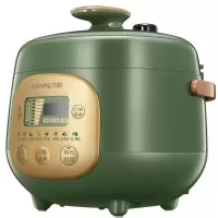 九阳(Joyoung)电压力锅电高压锅小迷你电饭锅压力煲2L容量煮饭锅炖肉全自动智能预约 绿色