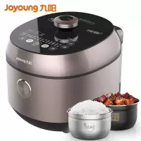 九阳(Joyoung)电压力锅双胆家用电压力煲5升智能预约多功能电高压锅IH双胆商超同款 秋叶金