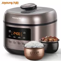 九阳(Joyoung)电压力锅6L分体式一锅双球胆 免对位开合盖 高压除菌 大容量 家用电高压锅 [6L颜值]一锅双胆
