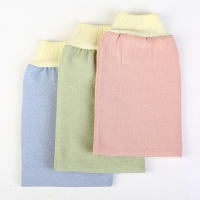 [三只装]搓澡巾 男士澡巾加厚沐浴搓背去角质澡巾两面搓澡手套 颜色随机