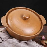 苏宁放心购熬粥孕妇干锅无釉土砂锅平锅炖锅特大号火锅陶瓷汤煲耐热明火宝宝