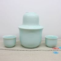 苏宁放心购半斤或二两酒温酒器陶瓷家用小白酒暖酒器热青瓷