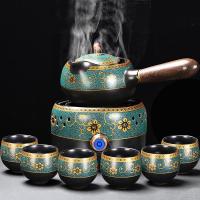 苏宁放心购网红煮茶壶煮茶器陶瓷煮茶炉电陶炉家用侧把壶套装普洱茶壶