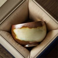苏宁放心购柴烧杯孤品窑变茶杯陶瓷主人杯纯手工建盏品茗杯大号随缘单杯