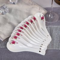 苏宁放心购勺子调羹家用小号汤勺汤勺子勺小汤匙日式韩式粥勺稀饭勺陶瓷瓷勺