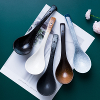 苏宁放心购大汤勺家用陶瓷勺子长柄喝汤盛汤勺子创意日式大勺子汤匙粥勺饭勺