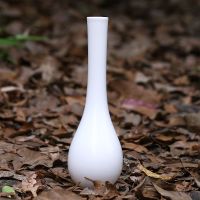 苏宁放心购白瓷净瓶观音瓶 茶道花插装饰品佛具用品摆件 德化陶瓷玉净瓶花瓶
