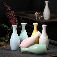 苏宁放心购观音玉净瓶花插瓷器白瓷陶瓷小花瓶花器简约时尚家居饰品茶道摆件