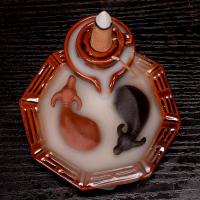 苏宁放心购倒流香炉陶瓷创意摆件扭转乾坤家用室内檀香炉香插茶道观赏熏香炉