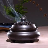 苏宁放心购香炉家用室内香薫蚊香家用檀香驱蚊除臭香插线香沉香陶瓷香炉盘香