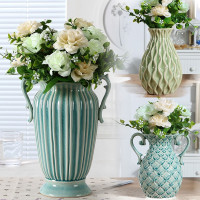 苏宁放心购欧式时尚陶瓷花瓶摆件客厅电视柜餐桌家居装饰品简约创意现代花插
