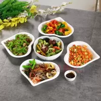 苏宁放心购西餐盘子早餐异形碟子陶瓷 菜盘子家用创意拼盘 餐具套装组合碗盘