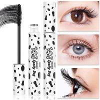 均色 白斑点狗睫毛膏防水 纤长 卷翘 不晕染加密加长橄榄形刷头5