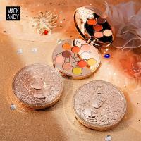 幸运女神十影盘珠光微闪哑光金葱啫喱亮片