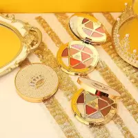 星耀光彩皇冠眼影盘粉质细腻细闪哑光亮片组合盘