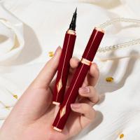 红丝绒眼线笔 不晕染速干 防水防汗持久眼线液笔