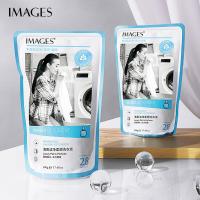 清香洁净柔顺洗衣液衣物护理洁净护手易清洗袋装洗衣液 500g