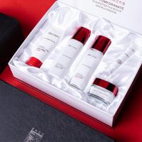 新款红石榴寡肽嫩肤五件套装补水滋润紧致肌肤护肤品