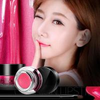 紫粉红气垫口红 娇艳欲滴气垫口红双唇补水润泽唇彩不沾杯彩妆 紫粉红气垫口红