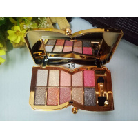 十色钻石慕斯眼影一闪到底烟熏大地10色桃花妆人鱼姬西柚南瓜