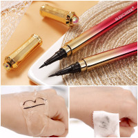 晶钻皇冠速干眼线液笔显色防水防汗不易晕染软头1