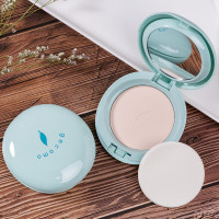 1#象牙白 植物控油定妆粉饼丝柔无暇蜜粉遮瑕打底干粉提亮肤色