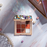 梦幻之旅眼影盘九色粉棕温柔系裸妆眼影哑光珠光