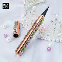眼线笔焕彩眼线液笔防水防汗弹性头温水可卸 黑色