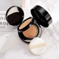 少女心双色粉底膏+气垫霜隔离遮瑕气垫霜持久保湿不脱妆