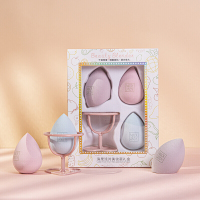 美妆蛋海绵块粉扑粉饼定妆多功能干湿两用化妆 缤果派对美妆蛋套装