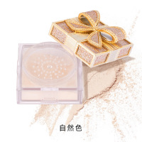 蝴蝶结定妆粉散粉控油防水不易脱妆丝感空气蜜粉