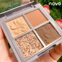 新款四影哑光珠光亮片防水防汗持久不易色款大地影盘