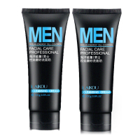 男士控油磨砂洗面奶100g保湿补水滋润营养控油平衡各种肤质通用洁面乳产品百货聚惠