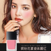 美漾液体腮红 裸妆自然花瓣提亮肤色 修容胭脂晒红 高光易上手