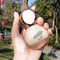 小灯泡粉底液保湿持久控油干皮霜隐形毛孔遮盖斑点痘痘印
