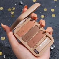 立体塑形三色眉粉 防水耐汗不易脱色自然学生女