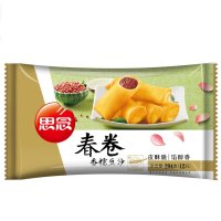 思念豆沙春卷204g