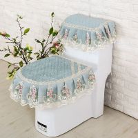 【新品特价】家用马桶垫三件套通用加厚拉链式坐垫秋冬季防水马桶