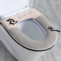 加厚冬季马桶垫坐垫粘贴式马桶套防水坐便套通用坐便垫拉链马桶套