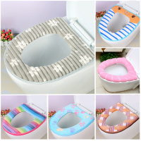 马桶垫拉链坐垫通用粘扣拉链式马桶套坐便套防水坐便套马桶垫子