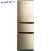 新飞(Frestec)209升三门小冰箱 家用小型 电冰箱 软冷冻室 节能保鲜 静音省电(海贝金)BCD-209DMKT
