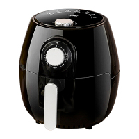 海尔（Haier）家用机械版空气炸锅A-M38BS循环热风无油空气炸4L 黑色
