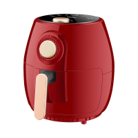 海尔（Haier）家用机械版空气炸锅A-M38BS循环热风无油空气炸4L 红色