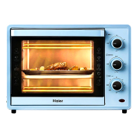 海尔(Haier)家用电烤箱30L定时控温1500W上下火加热烘焙K-301A