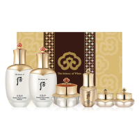 后(The history of Whoo)化妆品套装礼盒 天气丹花献光彩紧颜6件套(308ML)
