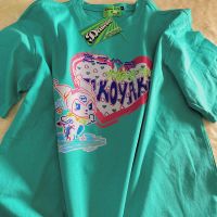 100%纯棉2021迷失星球酷甜少女动漫oversize宽松减龄显白短袖T恤[5天内发货]