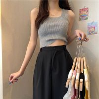 春夏新版内搭吊带背心女装2021年韩版百搭网红修身短款针织上衣潮