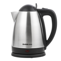 Grelide格来德2.0升304食品级不锈钢自动断电双重放干烧电热水壶WKF-318S