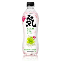 元气森林樱花白葡萄味苏打汽包水480ml